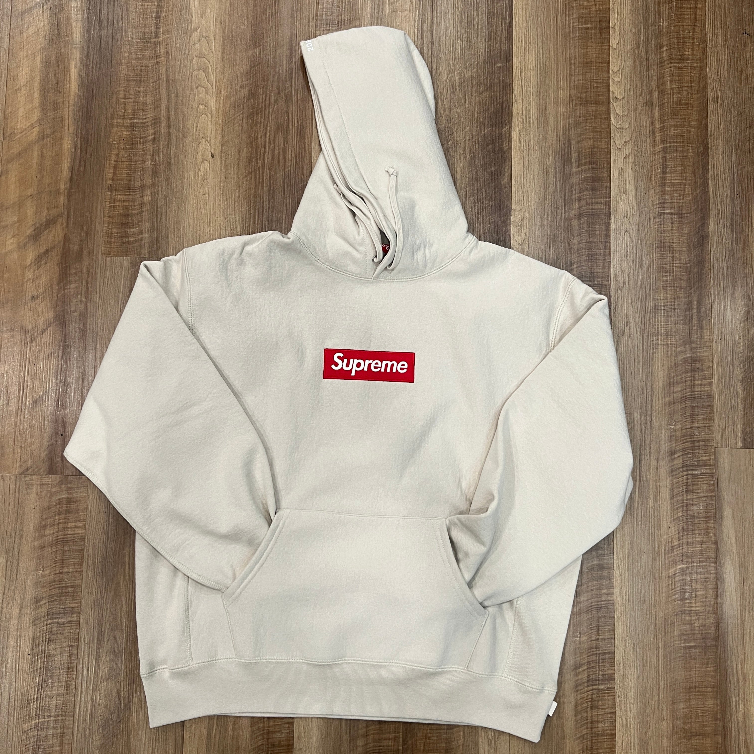 Supreme Box Logo Hooded Sweatshirt Sweatshirt (FW24) Stone Extra