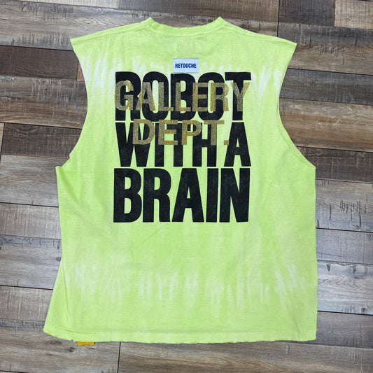 Gallery Dept. Human Robot Cutoff Tee Green