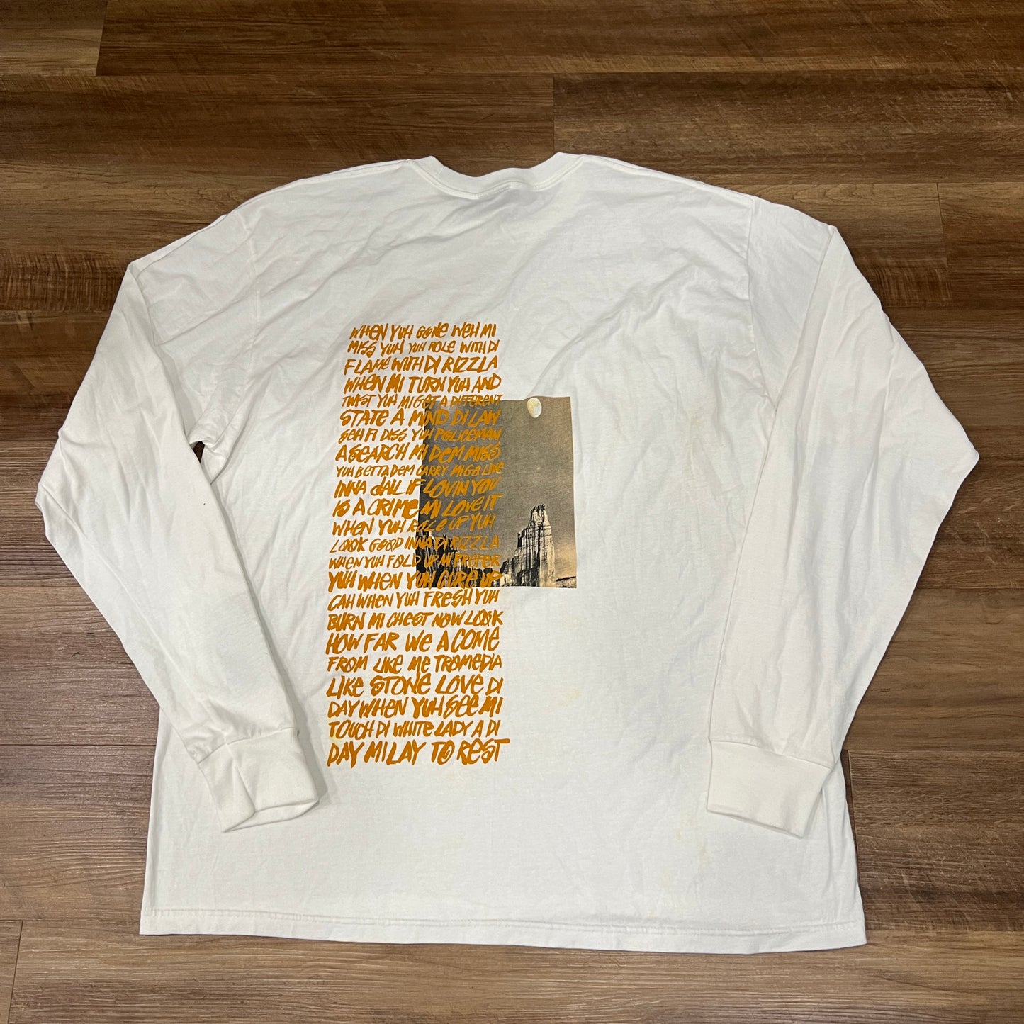 Stussy Great Outdoors Ls Tee White
