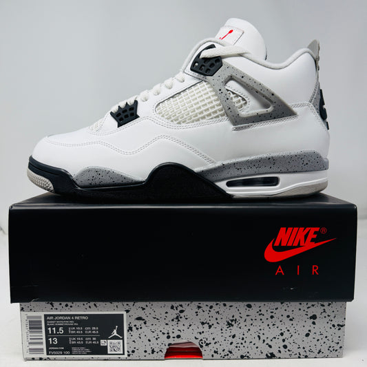 Jordan 4 Retro White Cement (2025)