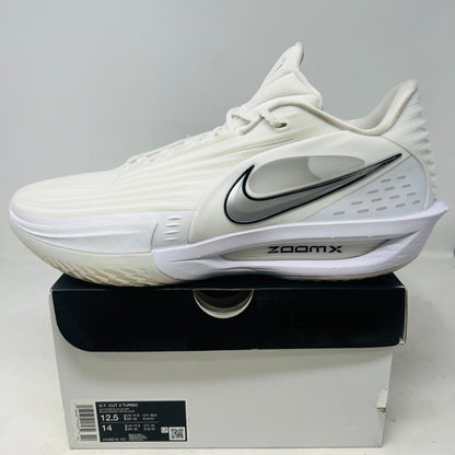 Nike Air Zoom GT Cut 3 Turbo White Metallic Silver