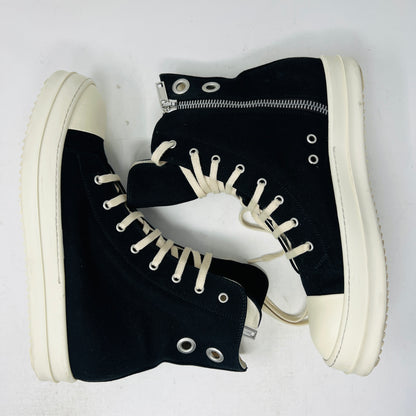 Rick Owens DRKSHDW High Top Black Milk
