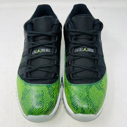 Jordan 11 Retro Low Green Snakeskin