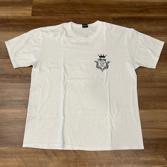 Stussy Crown Wreath Tee White