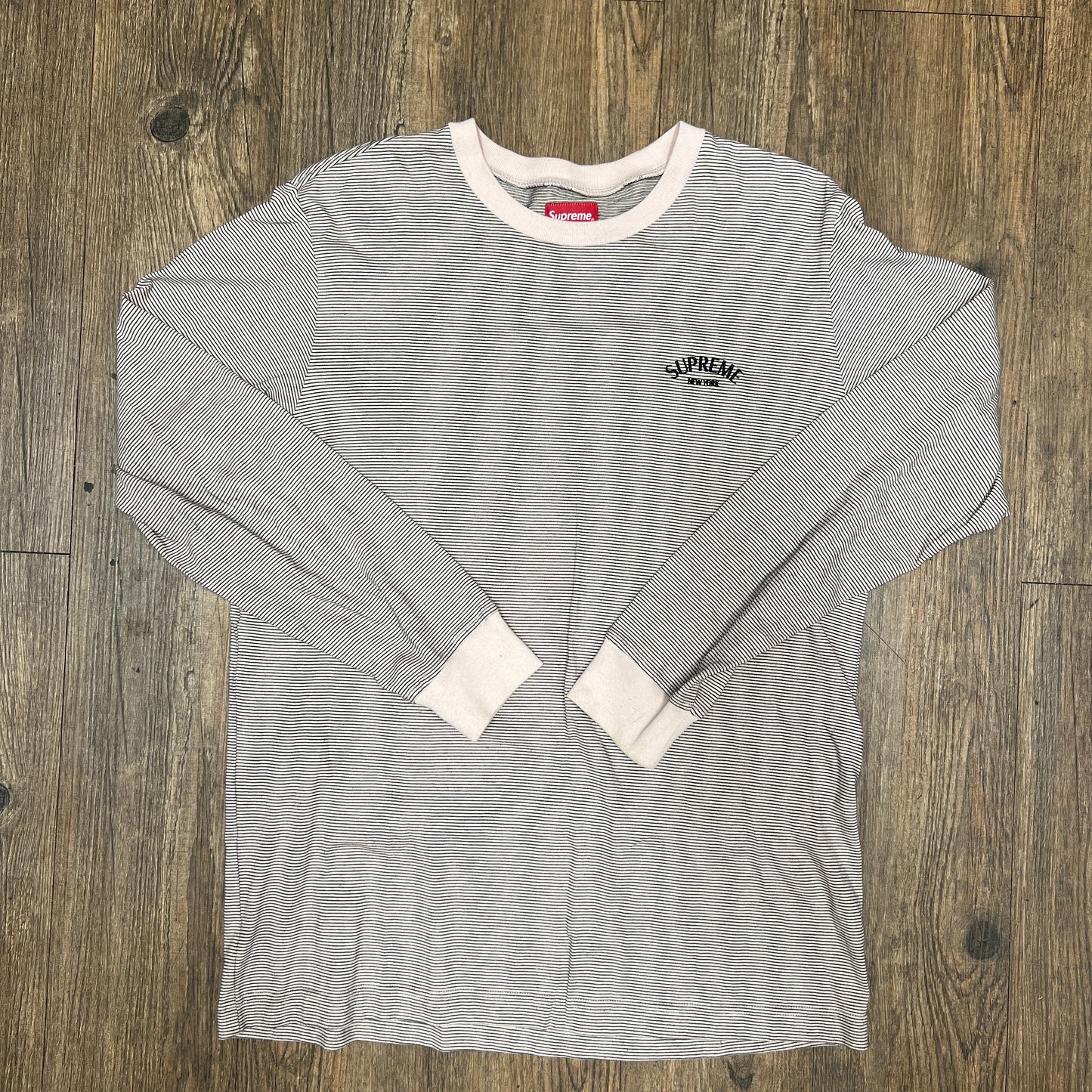 Supreme Micro Stripe L/S Top