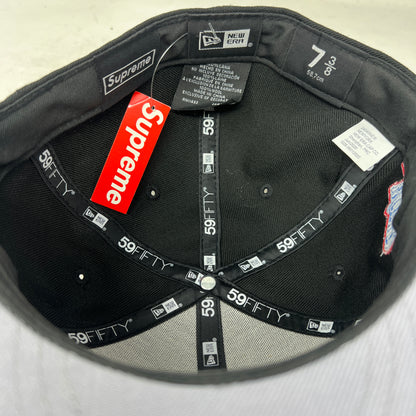Supreme World Famous Box Logo New Era Black