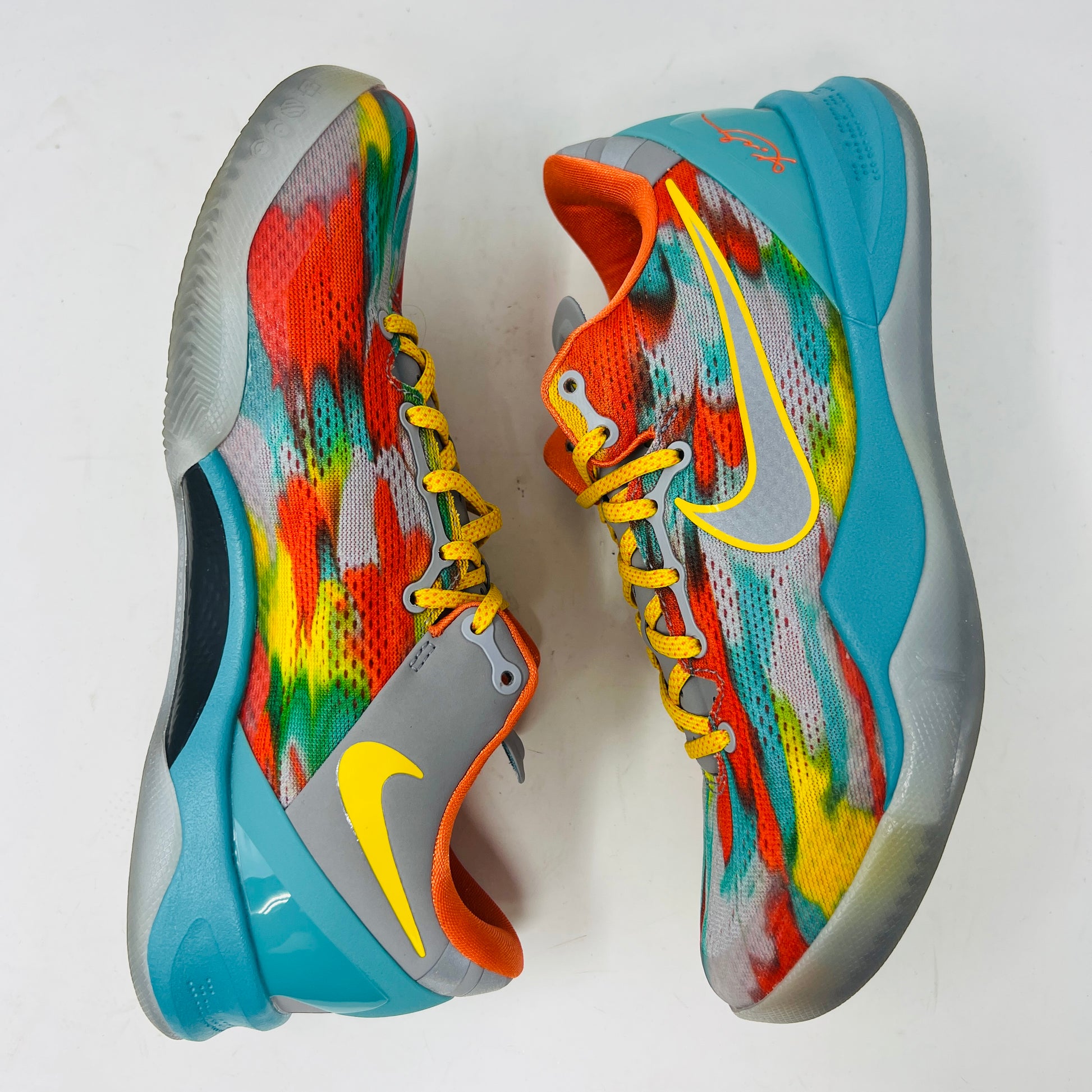 Nike Kobe 8 Protro Venice Beach 2024 sneaker with colorful design and clean uppers.