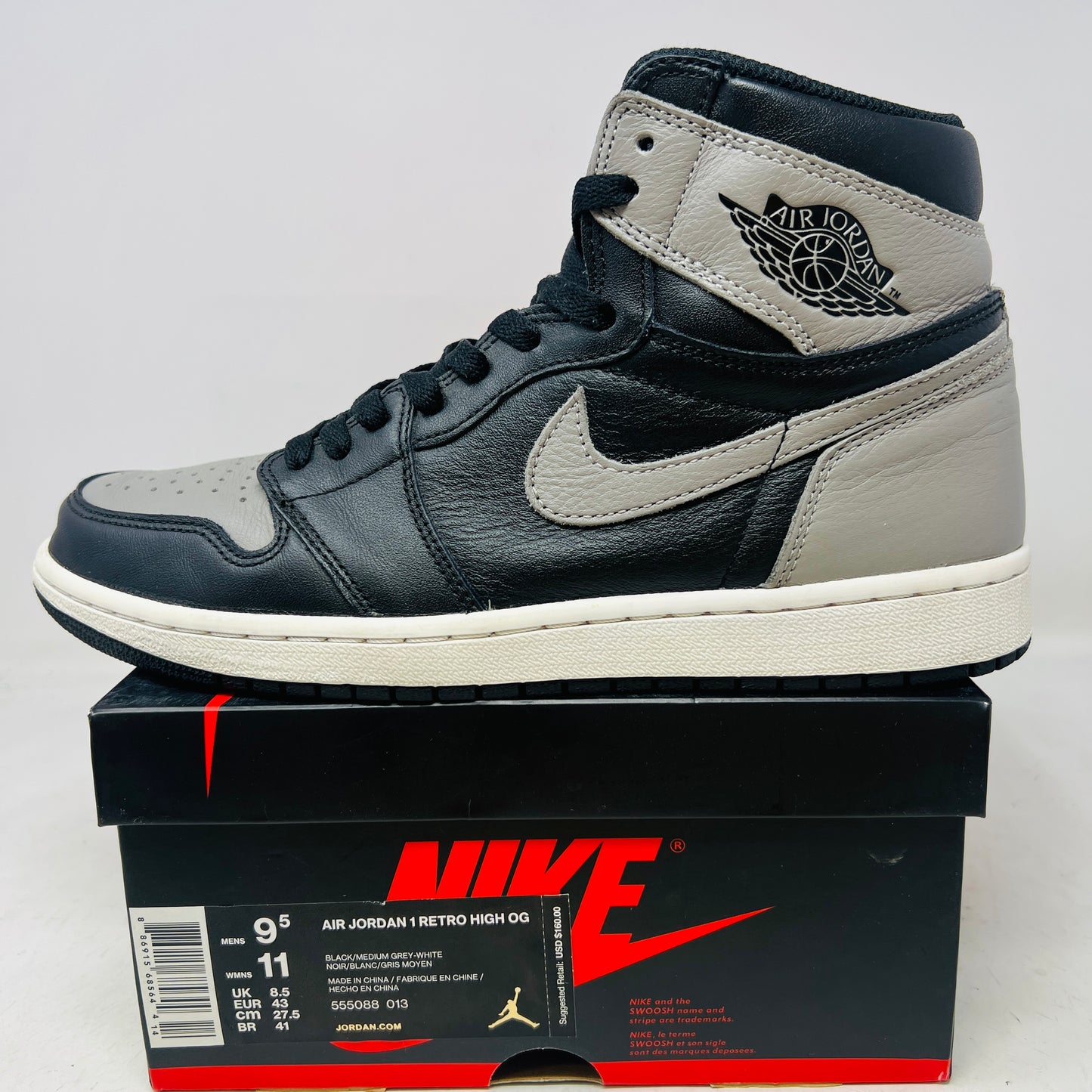 Jordan 1 Retro High Shadow (2018)