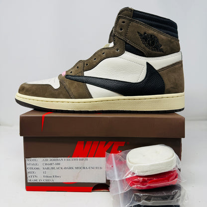 Jordan 1 Retro High OG SP Travis Scott Mocha Sample