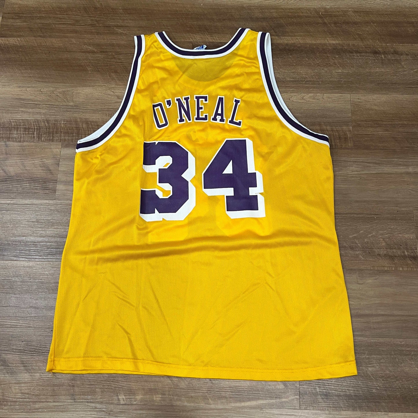 Champion Shaquille O'Neal Los Angeles Lakers Jersey