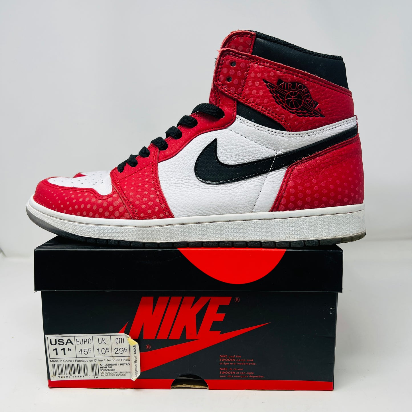 Jordan 1 Retro High Spider Man Origin Story