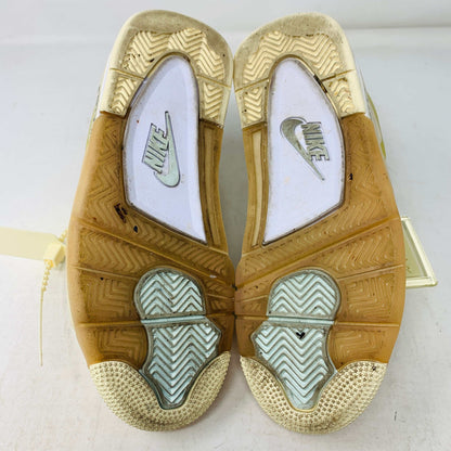 Jordan 4 Retro Off-White Sail Women's sneakers, size 5.5W, condition 8.25/10, 2020 release.