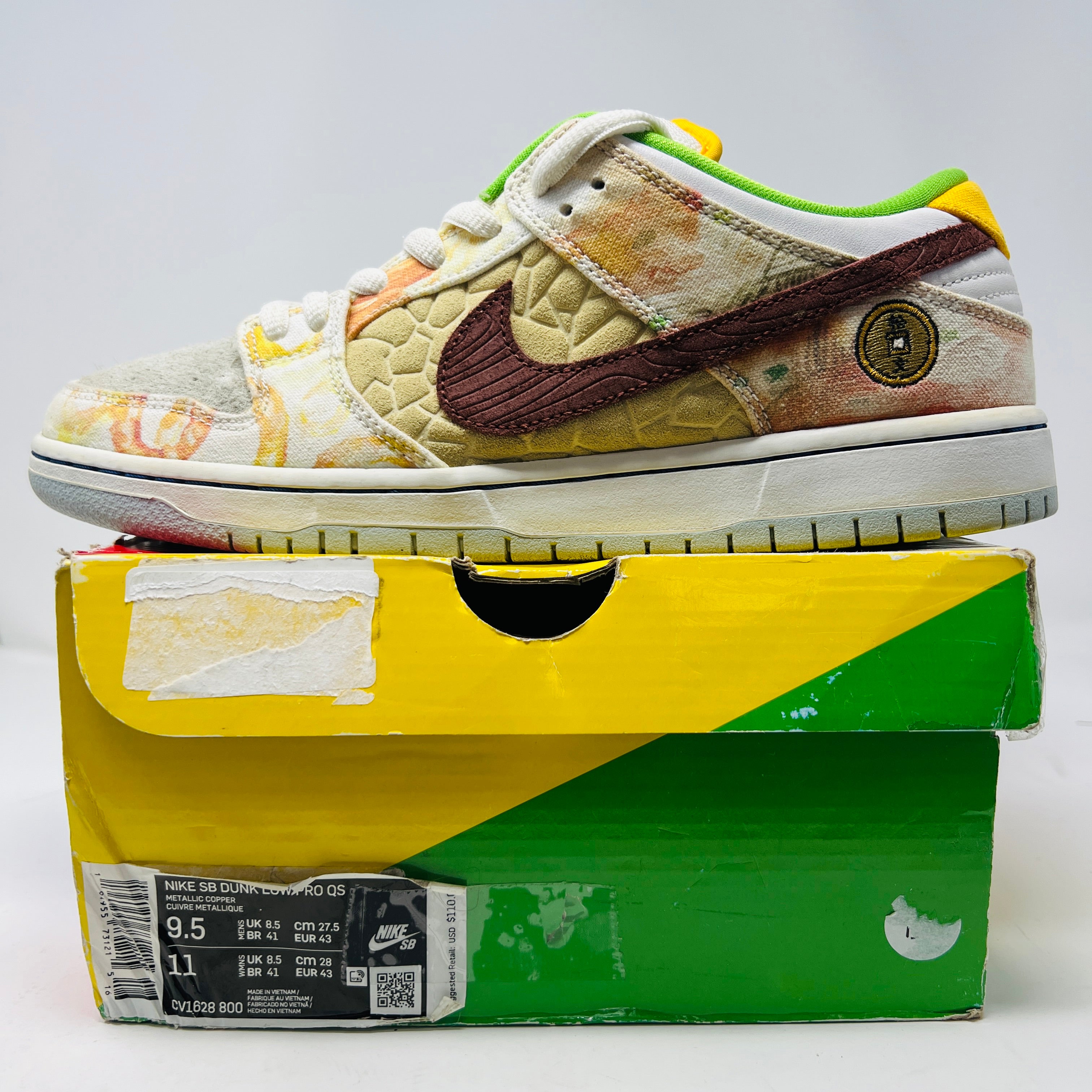 靴 Nike SB Dunk Low \"Street Hawker\" (2021) Nike SB Dunk Low Street Hawker 2021 - CV1628-800 | eBay