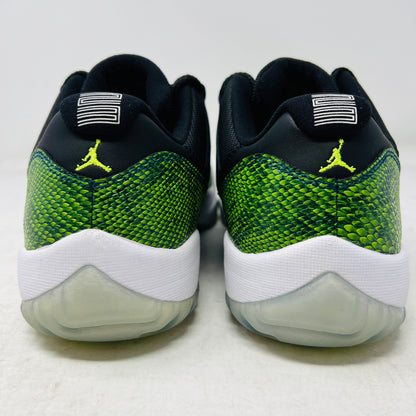 Jordan 11 Retro Low Green Snakeskin
