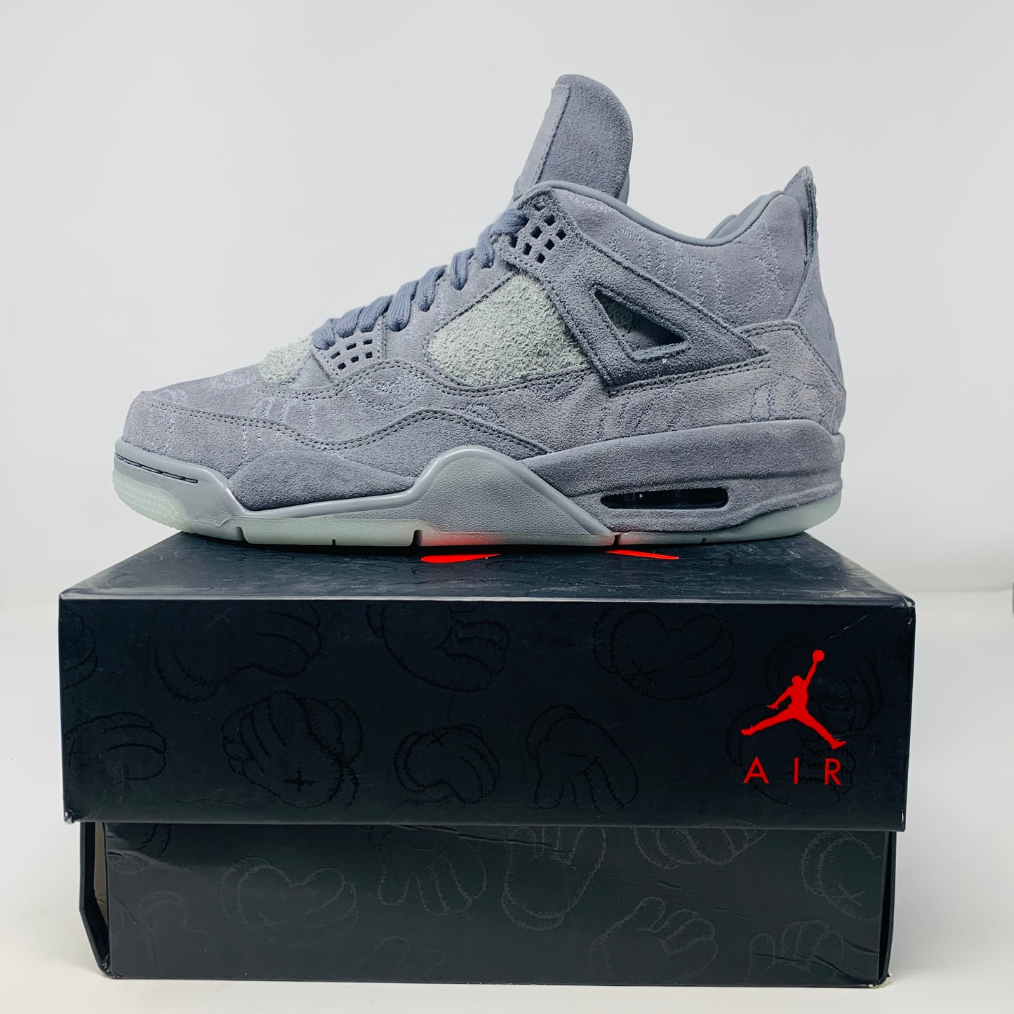 Jordan 4 Kaws Grey