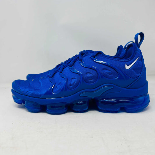 Nike Air VaporMax Plus sneakers in game royal with metallic silver accents 2024 model