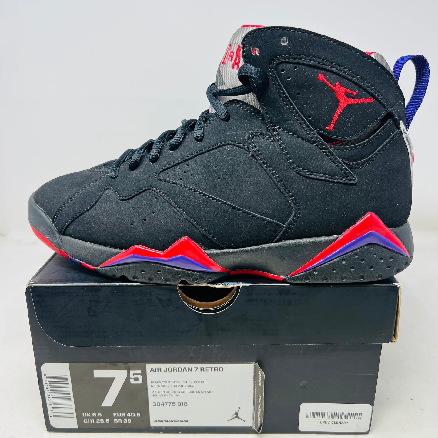 Jordan 7 Retro Raptors (2012)