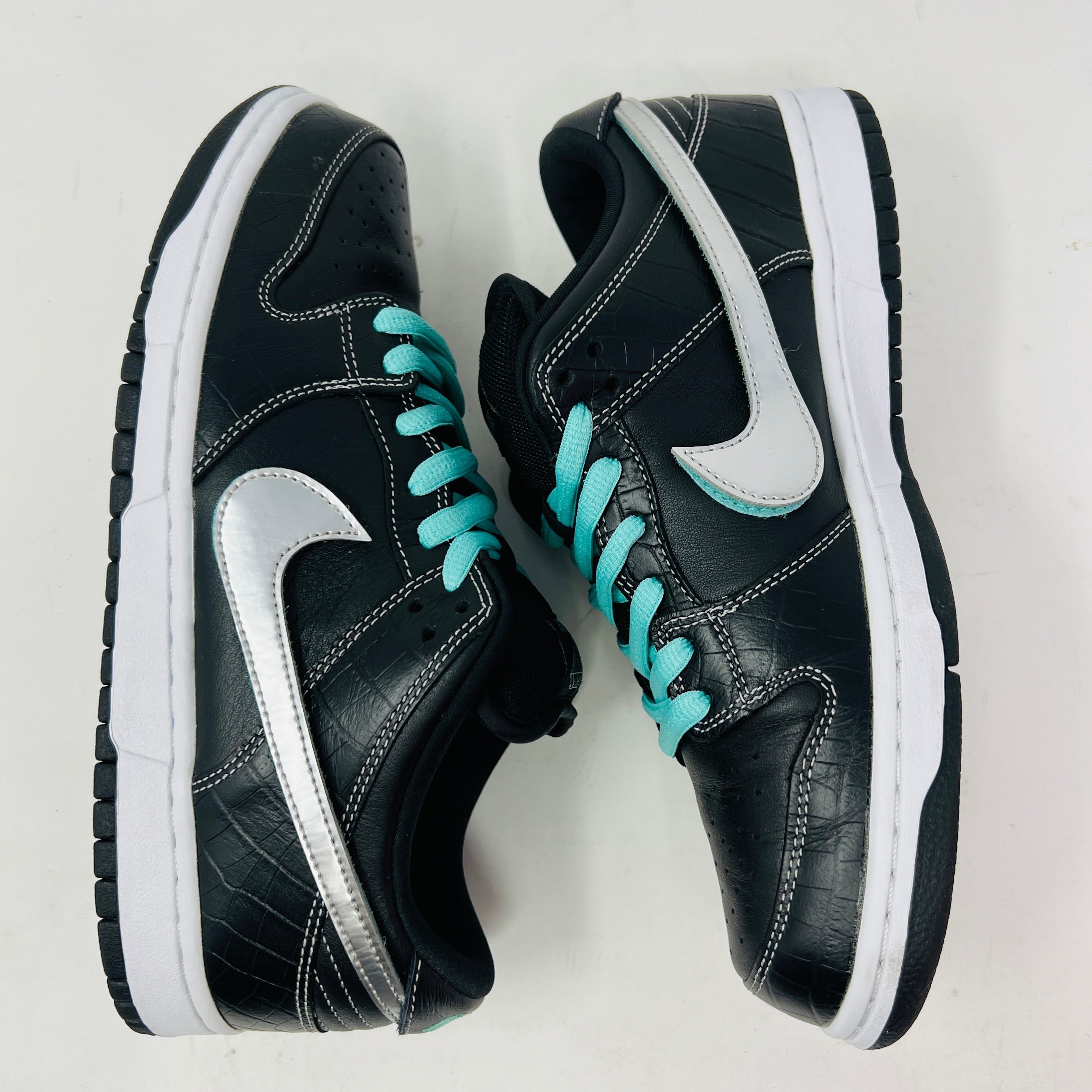 コラボ【Nike × Diamond Supply Co.】SBDunk Low Black Diamond Nike SB Low Pro Diamond 'Black & Tropical Twist & Chrome