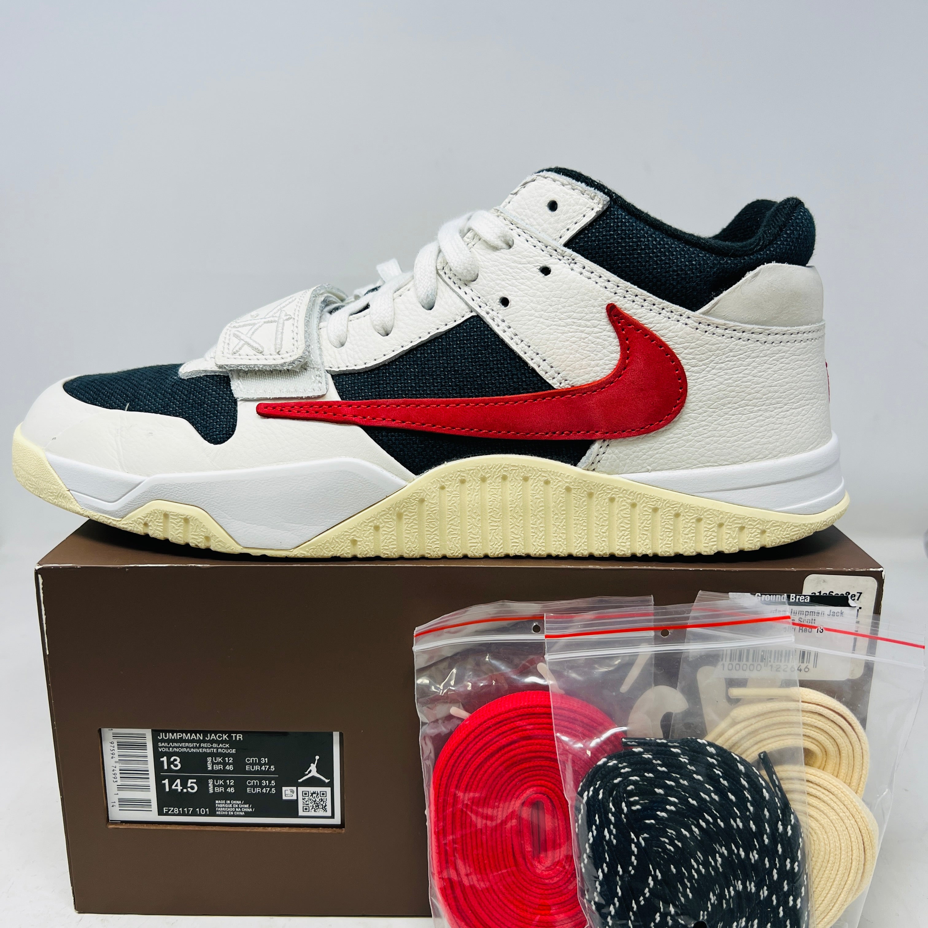 Jordan Jumpman Jack TR Travis Scott University Red – Holy Ground