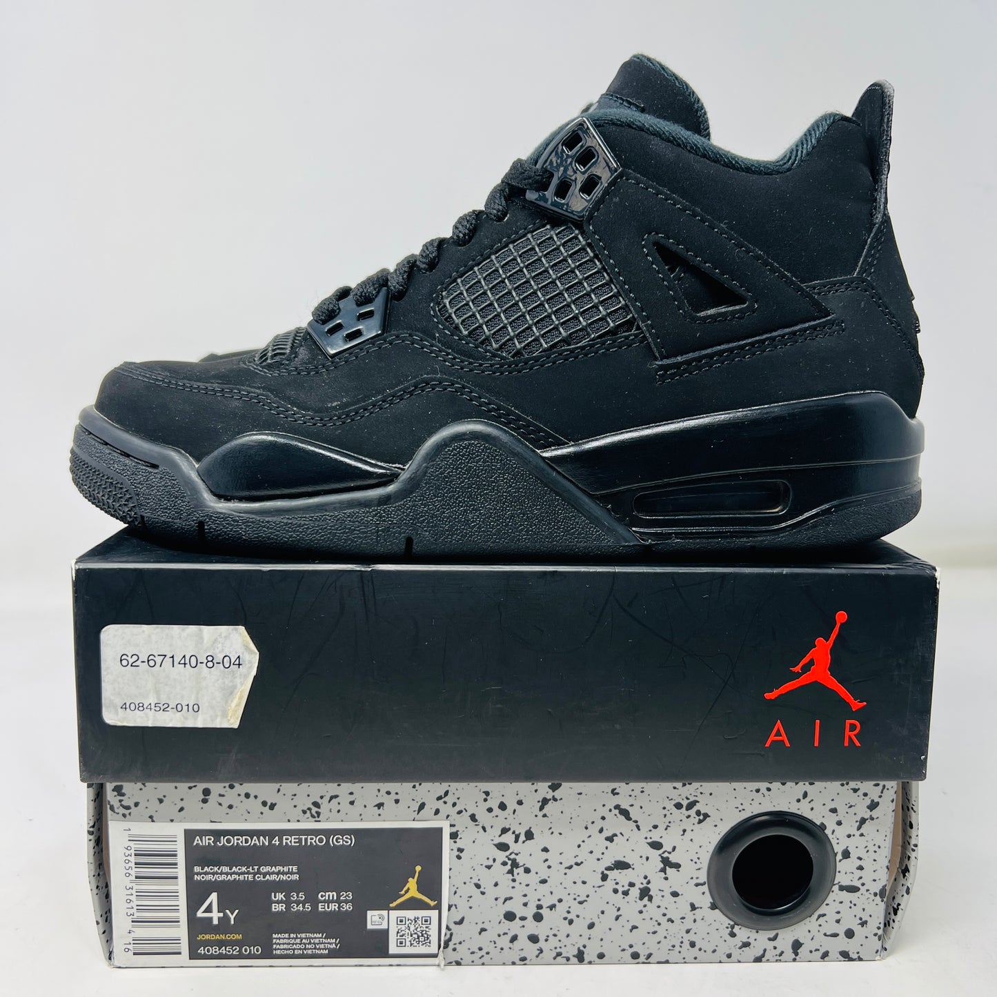 Jordan 4 Retro Black Cat (2020) (GS)