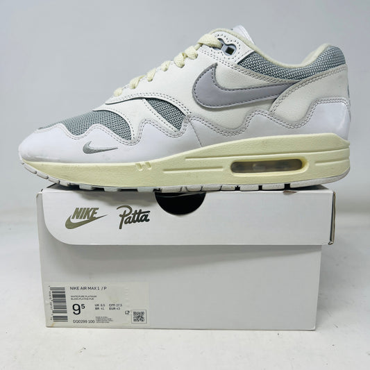 Nike Air Max 1 Patta Waves White