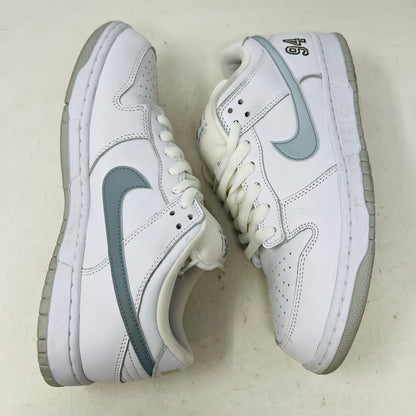 Nike SB Dunk Low Supreme 94 White Metallic Silver