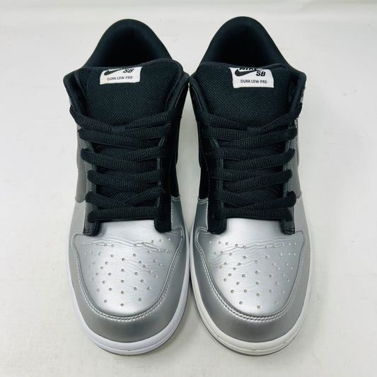 Nike SB Dunk Low Supreme Jewel Swoosh Silver