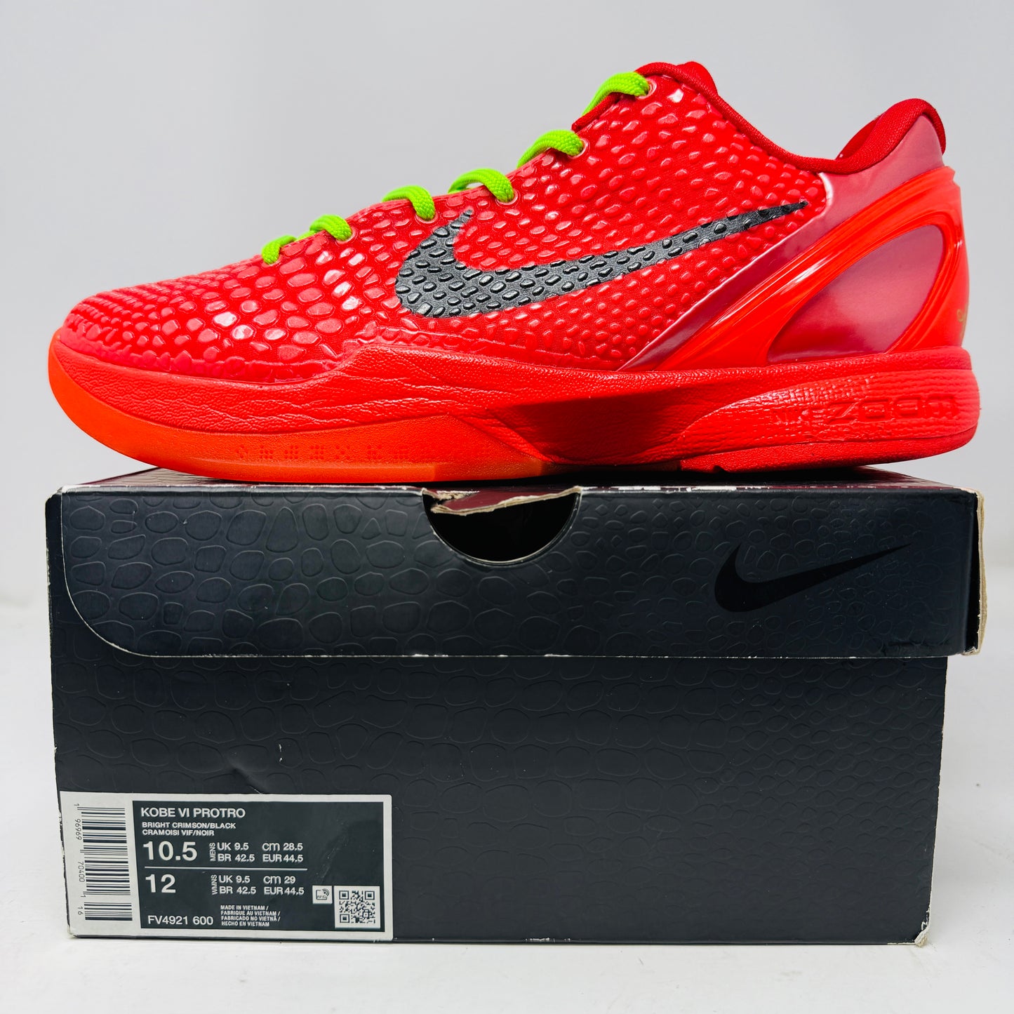 Nike Kobe 6 Protro Reverse Grinch