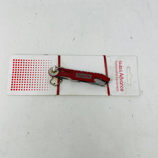 Supreme/Swiss Advance Crono N5 Pocket Knife Red