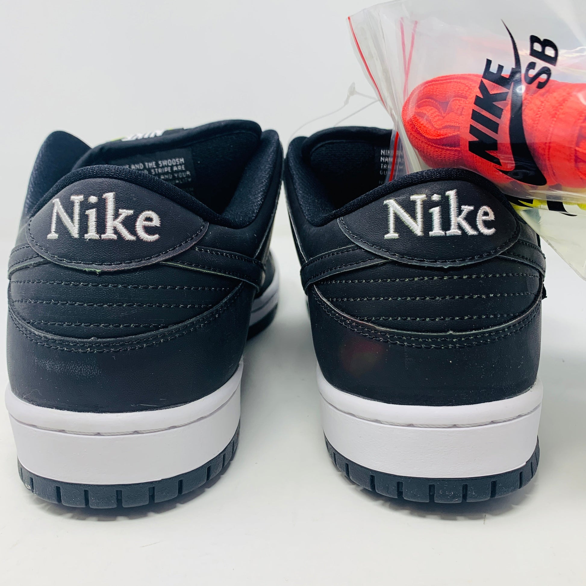 Nike SB Dunk Low Civilist sneakers with colorful lace options and original packaging, 2020 edition.