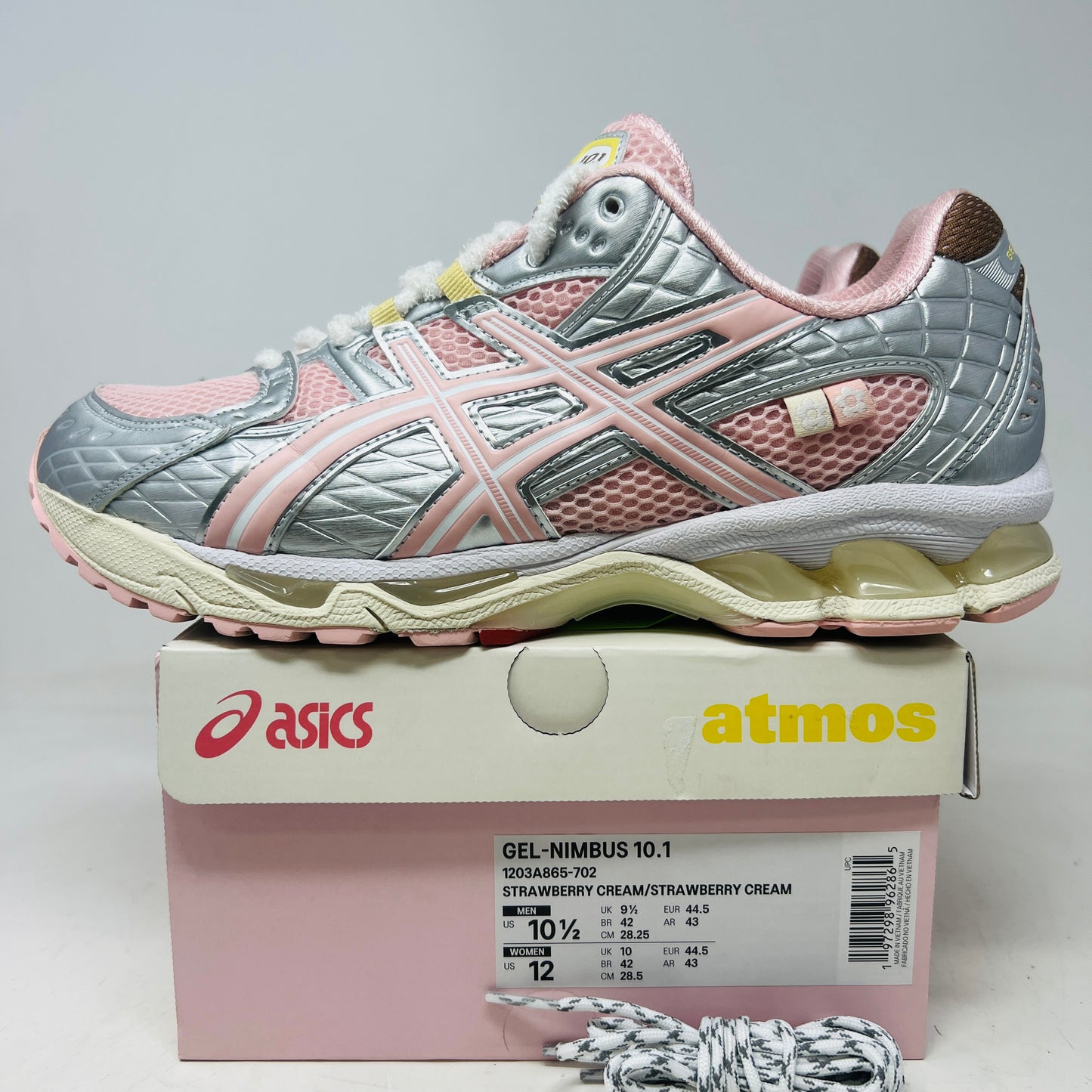 ASICS Gel-Nimbus 10.1 Vandy The Pink x atmos Banana Split Strawberry