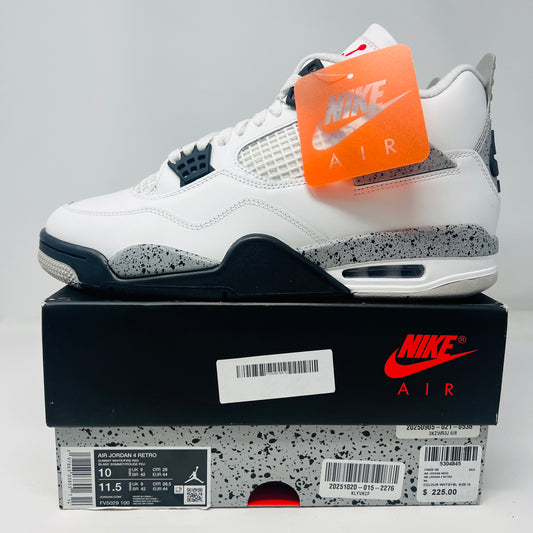 Jordan 4 Retro White Cement (2025)