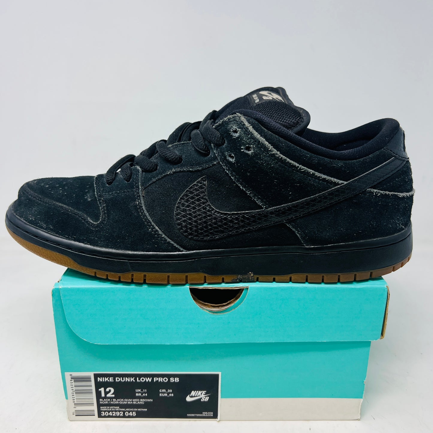 Nike SB Dunk Low Black Snake Gum