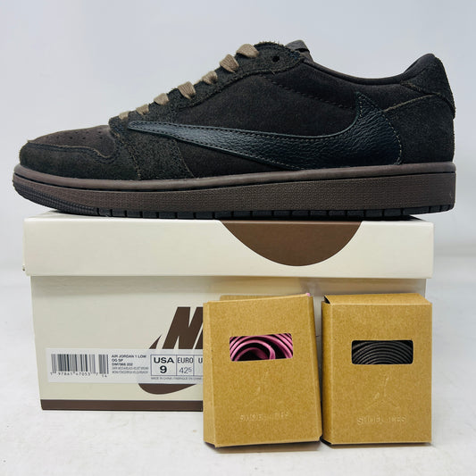 Jordan 1 Retro Low OG SP Travis Scott Velvet Brown