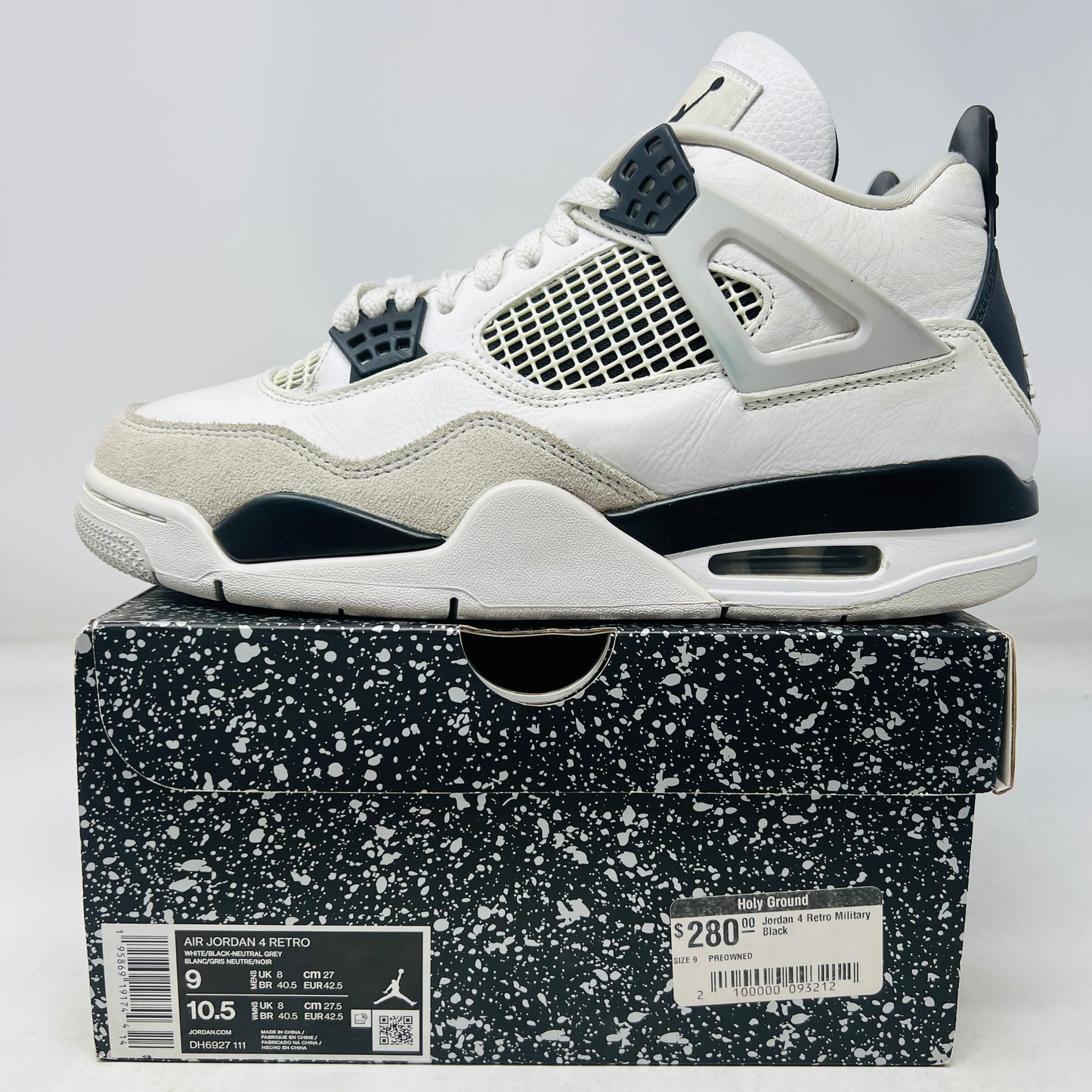 Jordan 4 Retro Military Black