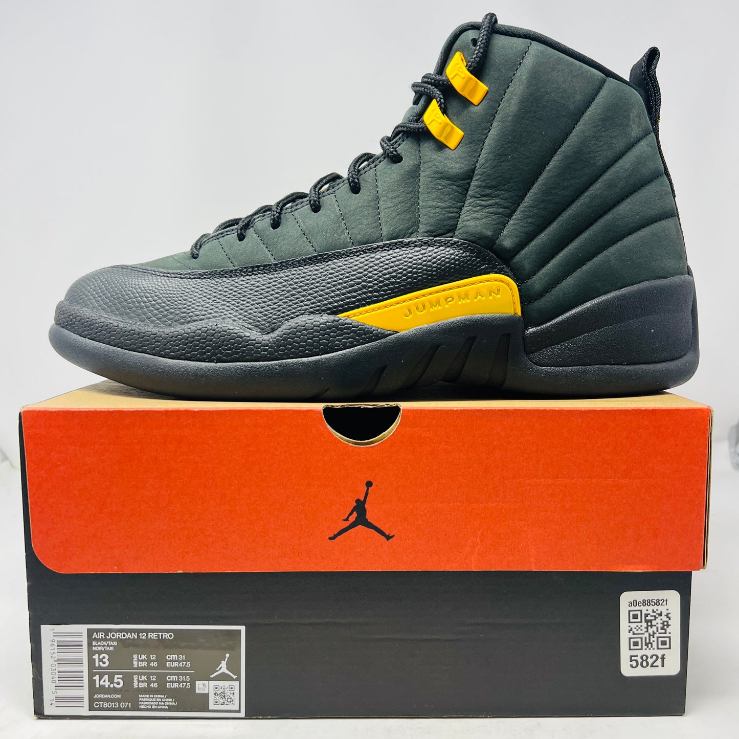 Jordan 12 Retro Black Taxi