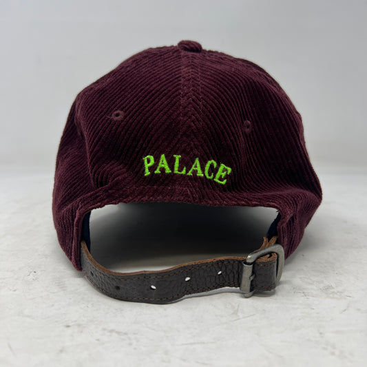 Palace Ralph Lauren Corduroy Classic Polo Cap Rich Ruby/Aviator Navy