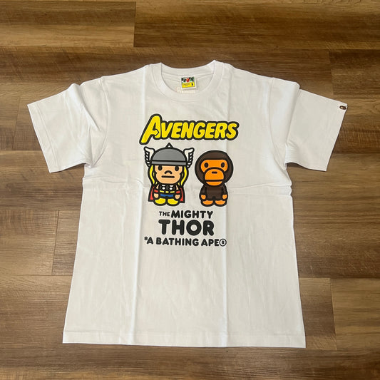 BAPE x Marvel Milo Mighty Thor Tee White