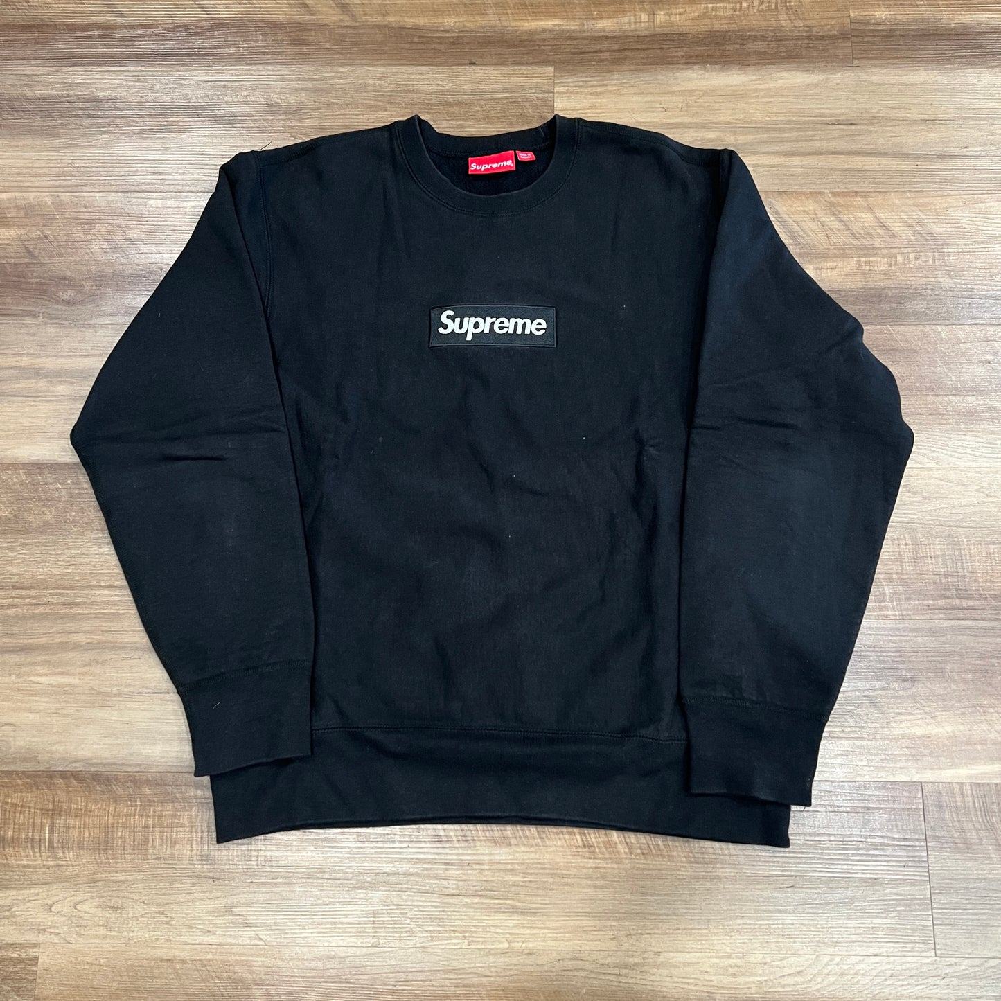 Supreme Box Logo Crewneck Black