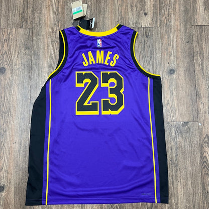 Nike NBA Los Angeles Lakers Statement Edition LeBron James Jersey