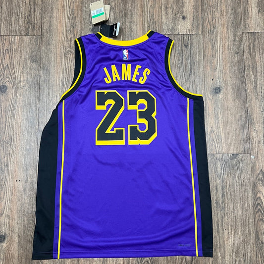 Nike NBA Los Angeles Lakers Statement Edition LeBron James Jersey