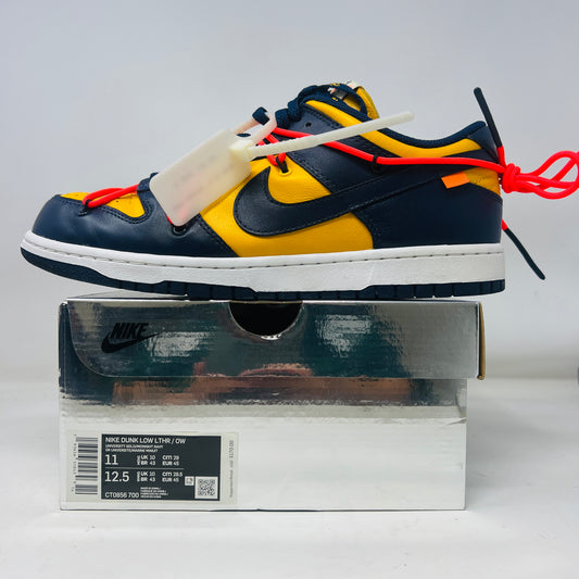 Nike Dunk Low Off-White University Gold