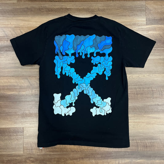 Off-White Marker Slim Tee 'Black'