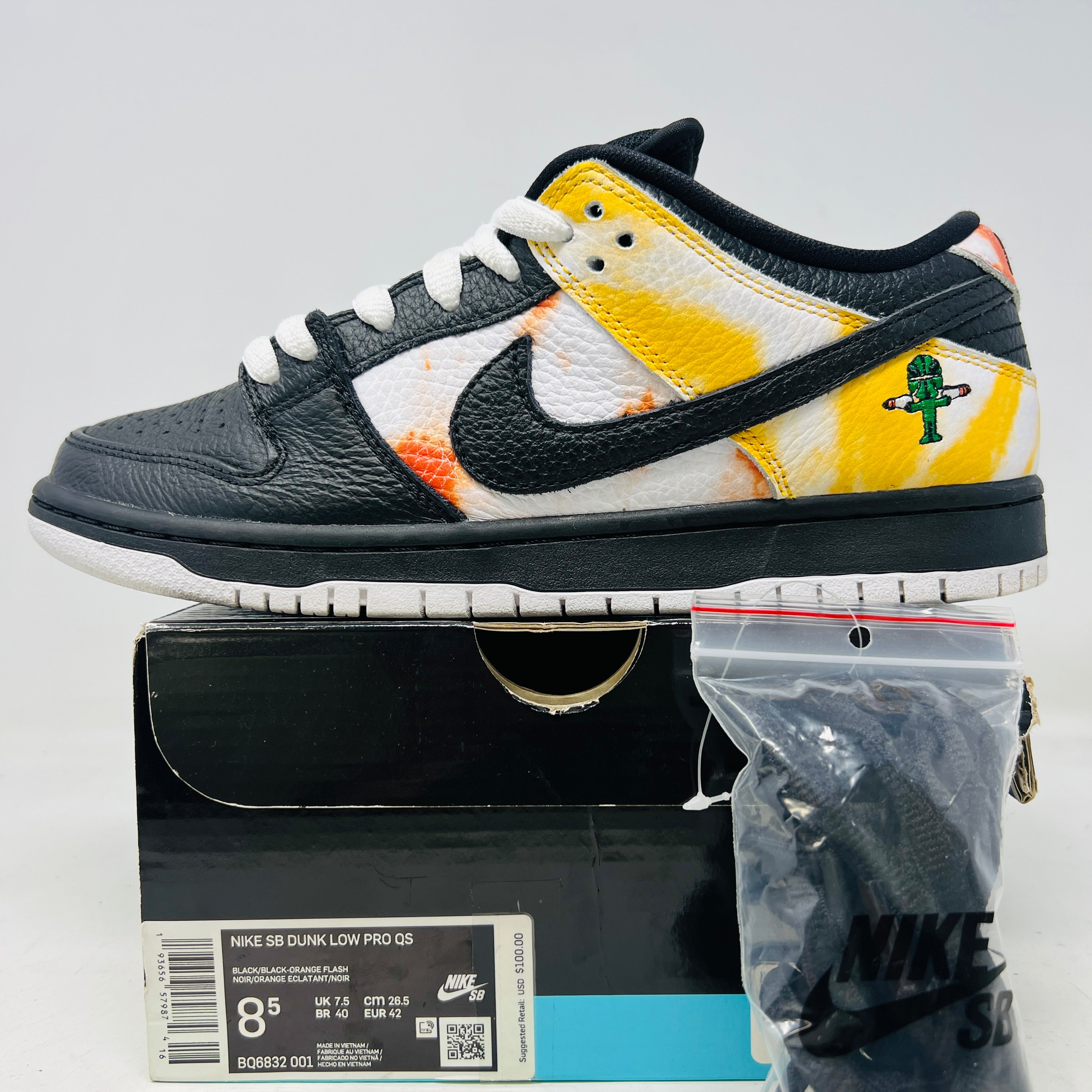 Nike SB Dunk Low Raygun Tie-Dye Black – Holy Ground