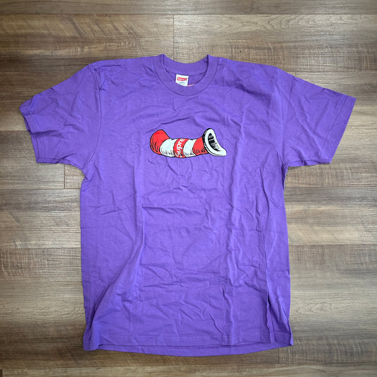 Supreme Cat in the Hat Tee Purple
