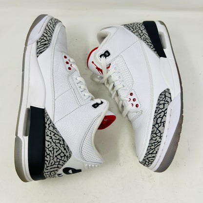Jordan 3 Retro Free Throw Line White Cement