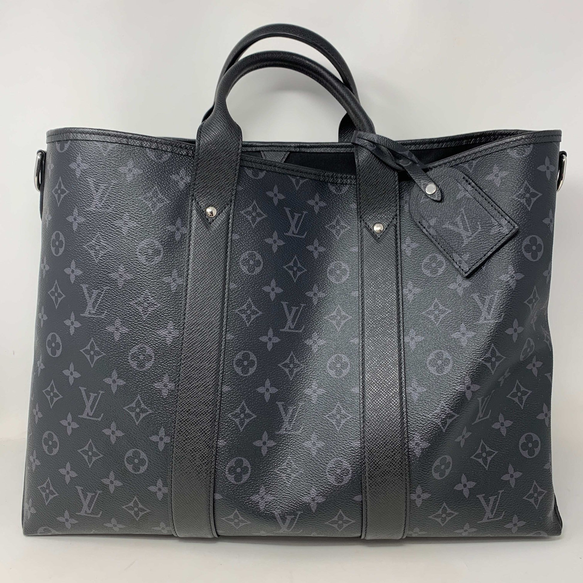 Louis Vuitton Weekend Tote Bag, preowned, with dust bag and strap.