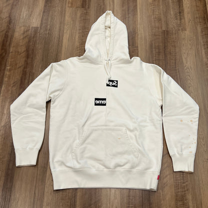 Supreme Comme des Garcons SHIRT Split Box Logo Hooded Sweatshirt