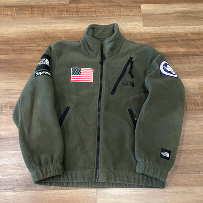 Supreme The North Face Trans Antarctica Expedition Fleece Jacket Olive