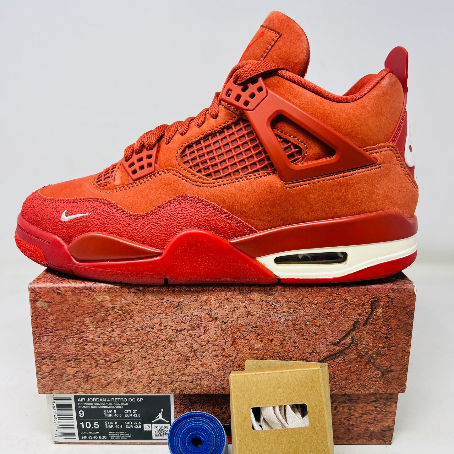 Air Jordan 4 Retro OG SP Nigel Sylvester Brick by Brick